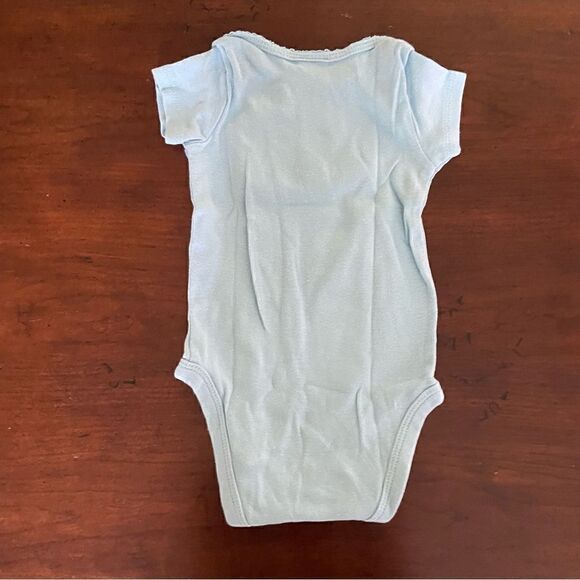 Carter’s Baby Girls Onesie with Matching Pants Monkey Application Size 3 Months - Picture 6 of 7